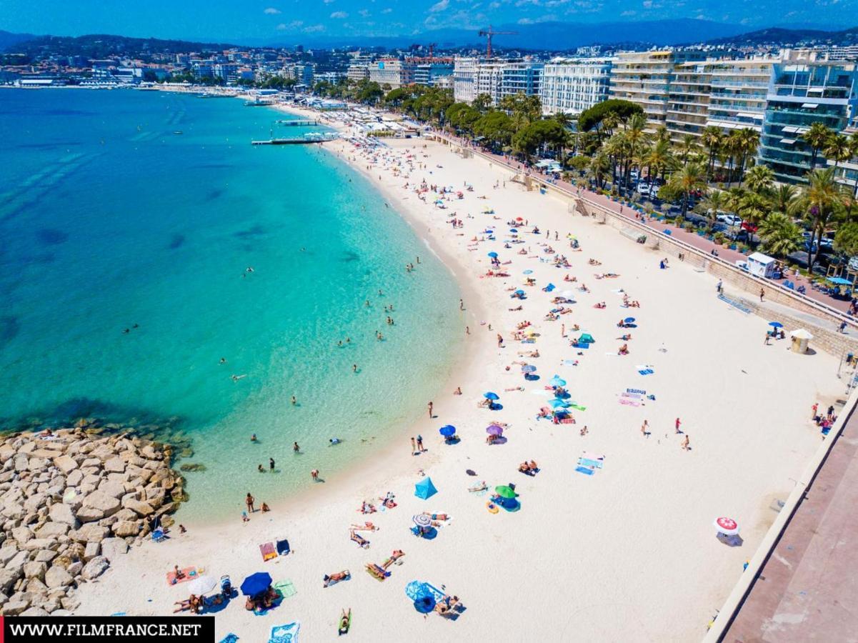 2 Pieces - Croisette Et Plages A 10 Mn A Pieds Кан Екстериор снимка