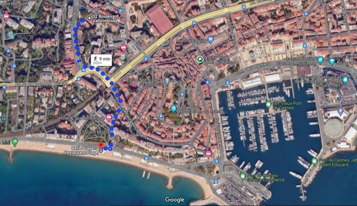 2 Pieces - Croisette Et Plages A 10 Mn A Pieds Кан Екстериор снимка